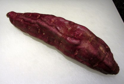 Unpeeled Purple Sweet Potato